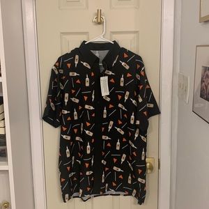 Tito’s Handmade Vodka Bowling Shirt Button Up